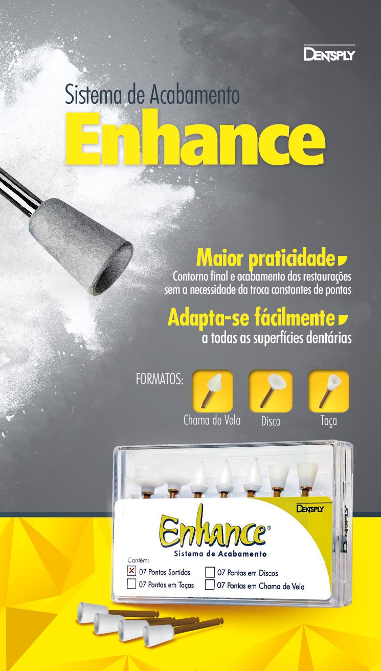 Infográfico do produto Ponta Enhance Sortido Infográfico do produto Ponta Enhance Sortido