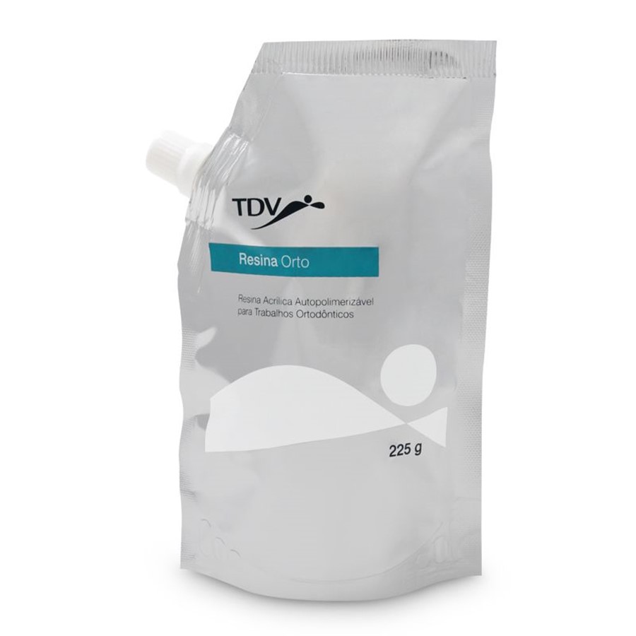 Resina Acril Auto Orto Po Az Fluor 225G - Tdv