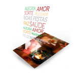 Cartão de Natal Magic Cards - Desejos