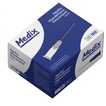 Agulha Descartável Hipodérmica 25x6 mm 23G - 100unid. - Medix