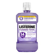 Enxaguante Bucal Cuidado Total Refrescância Suave sem Álcool 1L - Listerine