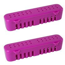 Estojo para Esterilização Plástico 20,8x5,10x4,7 cm Rosa 2unid. - Nova Ogp