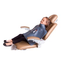 Avental Raio-X Infantil com Protetor de Tireoide 60x50cm 0,25mmPb Cinza - N Martins