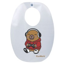 Babador de Plástico Impermeável Infantil Capigamer - Funwork