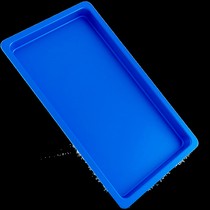 Bandeja para Esterilização Plástica 22x12x1,5cm Média Azul - Maquira
