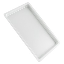 Bandeja para Esterilização Plástica 22x12x1,5cm Média Branca - Maquira
