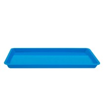Bandeja para Esterilização Plástica 22,4x10,17x1,4cm Pequena Azul Claro - Lysanda