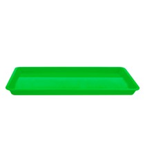 Bandeja para Esterilização Plástica 22,4x10,17x1,4cm Pequena Verde Claro - Lysanda