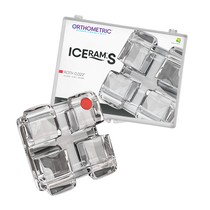 Braquete Estético Iceram Safira - Conjunto 5x5 Roth 0.022 Orthometric