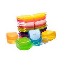Caixa para Aparelho Móvel e Dentadura Colorida com 10 Unidades - Nova Ogp