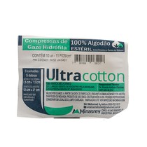 Compressa de Gaze Estéril 11 Fios - Ultracotton