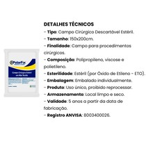 Campo Cirúrgico Estéril Polarfix | Dental Speed