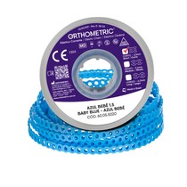 Elástico Corrente Curto 1,5m Azul Bebê - Orthometric