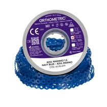 Elástico Corrente Médio 1,5m Azul Marinho - Orthometric