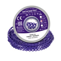 Elástico Corrente Médio 1,5m Roxo - Orthometric