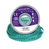 Elástico Corrente Médio 1,5m Verde Mar - Orthometric