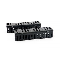Estojo para Esterilização Plástico 20x4x4 cm Sterilys Pequeno Preto 2unid. - Lysanda