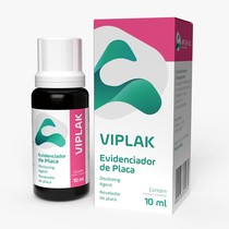 Evidenciador de Placa Bacteriana Viplak 10 ml - Af do Brasil