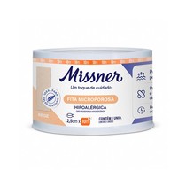 Fita Cirúrgica Microporosa Bege 2,5 cm x 10m - Missner