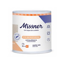 Fita Cirúrgica Microporosa Bege 5 cm x 10m - Missner