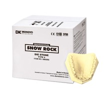 Gesso Pedra Esp Snow Rock Stone Marfim 25 kg - OdontoMega