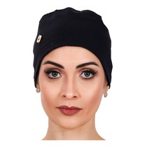 Gorro Bandana Unissex Gabardine Ajustável Azul Marinho - Dana Jalecos