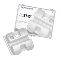 Kit Bráquete Cerâmico Iceram Edgewise 022 - Orthometric