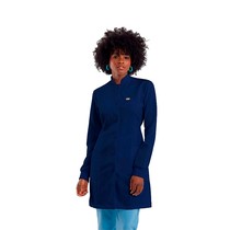 Jaleco Basic Feminino Azul Marinho GG - Dra. Cherie