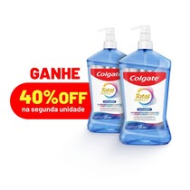 Kit Promocional Enxaguante Bucal Total Clean Mint - Colgate