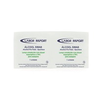Lenço Umedecido para Assepsia Álcool 70% Swab - Labor Import
