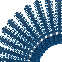 Ligadura Elástica Modular Azul Marinho - Orthometric