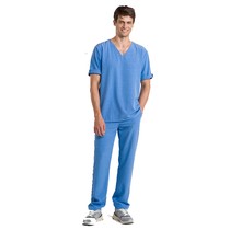 Pijama Scrub Masculino Easy Azul G - Dra. Cherie