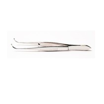 Pinça Anatômica Dente De Rato Micro 11 cm Curva - Golgran