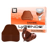 Placa Base Rosa Fina - Lysanda