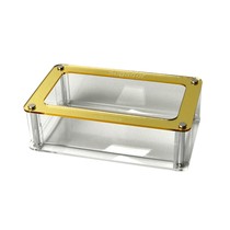 Porta Sugador Odontológico Acrílico Dourado - Archneer