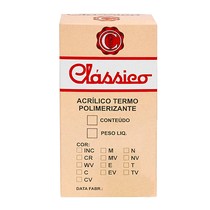 Resina Acrílica Termo Polimerizante Líquido - Clássico