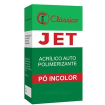 Resina Jet Pó Incolor 440g - Clássico