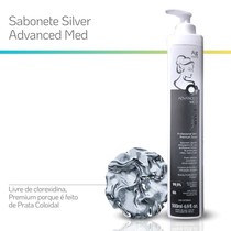 Sabonete Líquido Antisséptico Prata Advanced Silver Care 500ml