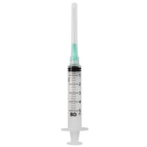 Seringa Descartável Plastipak Luer Lock 5 ml com Agulha 0,80x40 - Bd