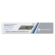 Tira de Lixa de Aço com Óxido de Alumínio Perfurada 4,0 mm - Microdont