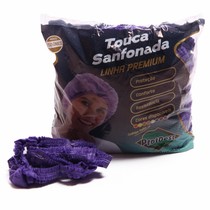 Touca Descartável Sanfonada Lilás 100unid. - Protdesc