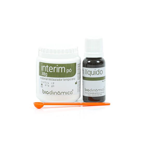 Kit Restaurador Provisório Interim Biodinâmica