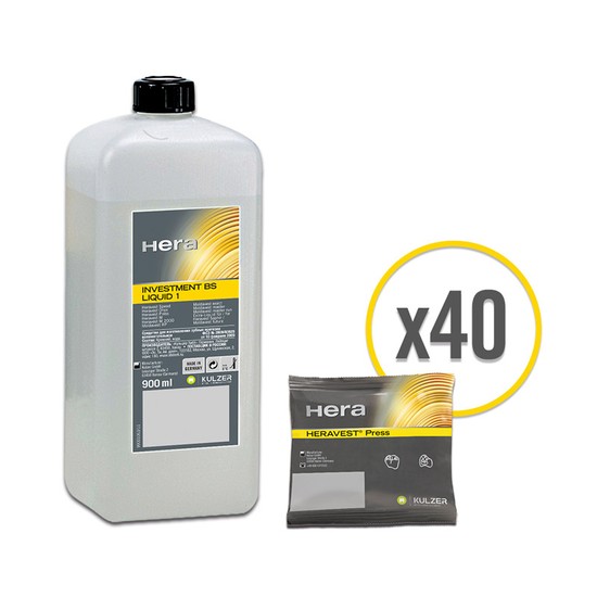 Kit Revestimento Heravest® Press - Kulzer na Dental Speed