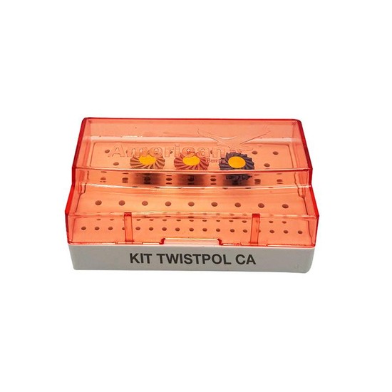 Kit Polidor Diamantado Dissilicato de Lítio Twistpol Ca