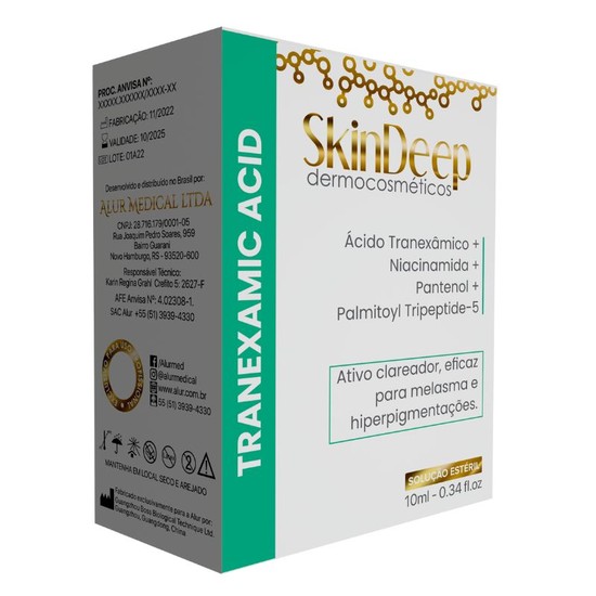 Dermatology スキンケア3点 Skindeep Tranexamic Acid Sérum de Ação Clareadora - Alur Medical
