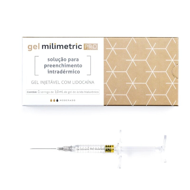 Ácido Hialurônico Milimetric Pro Moderado Seringa 1ml - Cimed