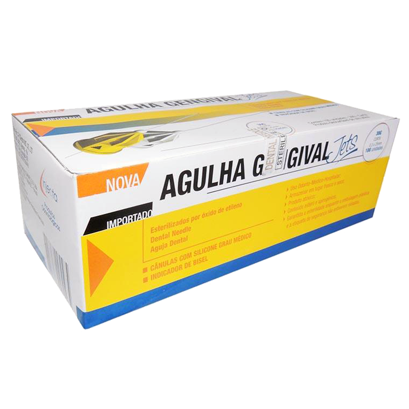 Clique na imagem para ampliar Agulha Gengival Jets
