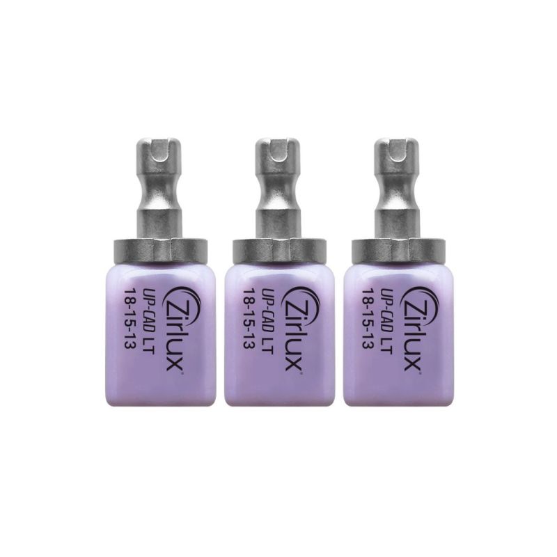 Bloco CAD/CAM Dissilicato de Lítio ZX. Cad  C14 - LT BL3 3 unid. - Zirlux