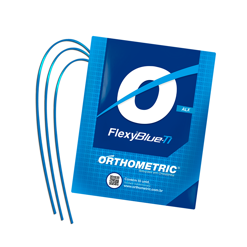 Clique na imagem para ampliar Arco Flexy Niti Blue-Ti ALX