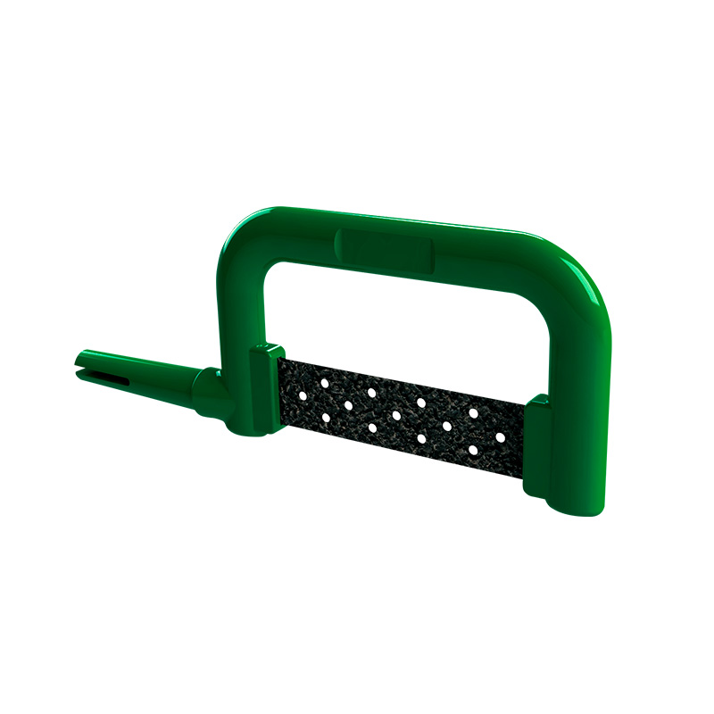 Tira de Lixa Arco Mir Colmeia Dupla Face 4 mm Grosso Verde - Microdont